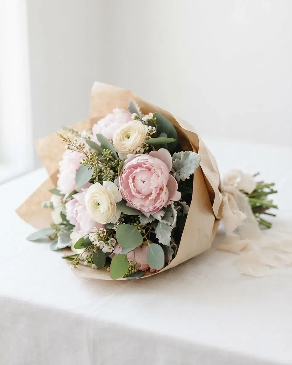 Bó Mẫu đơn Lãng mạn